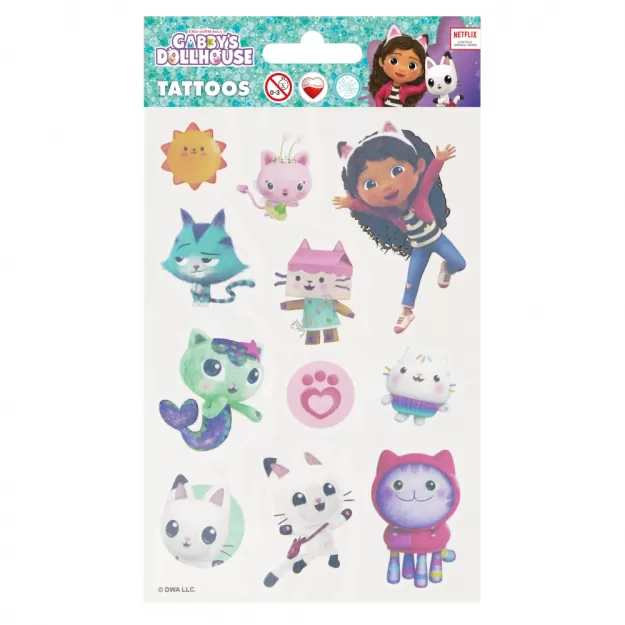 Tatuaż  zmywalny extra 10x18 STICKER BOO