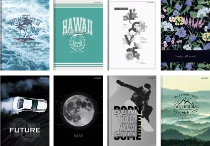 BRULION TWARDY TOP 2000 BASIC A5/96K LINIA Z MARGINESEM