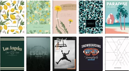 ZESZYT TOP 2000 BASIC A5/60K LINIA Z MARGINESEM