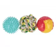 Piłka dla psa kolorowa 3szt - 2