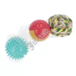 Piłka dla psa kolorowa 3szt - 4