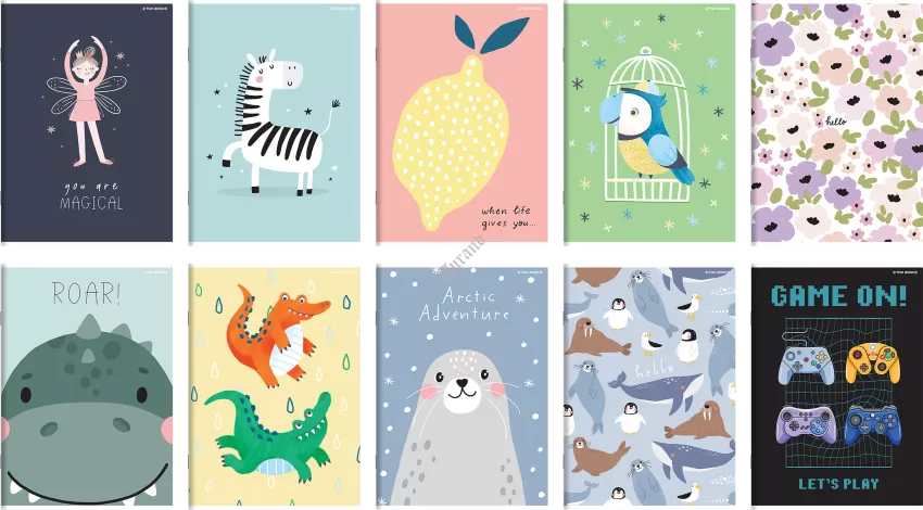 ZESZYT TOP 2000 MEGAMIX A5/16K KRATKA