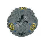 Piłka dla psa z dźwiękiem 9cm na przysmaki popielata - 2