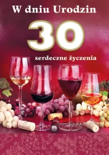 Karnety B6 urodziny z cyferką s372