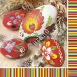 Serwetki świąteczne 3-warstw. 33x33 MAKI - 2