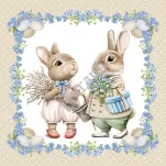 Serwetki świąteczne 3-warstw. 33x33 MAKI - 9