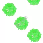 Piłka dla psa świecąca 6cm zielona - 3