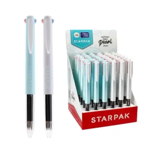 Długopis automatyczny 3 kolory Pearl STARPAK