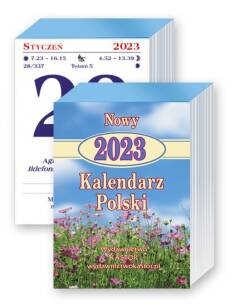 Nowy Kalendarz Polski 2023 zdzierak