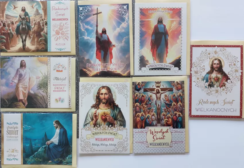 Karnet B6 z brokatem + koperta