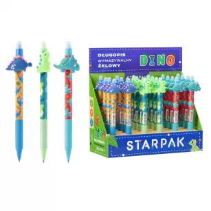 Długopis ścieralny automatyczny 0.7 Dino A'24szt. STARPAK