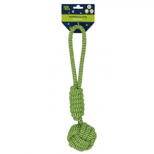 Zabawka dla psa Szarpak 39,5 cm zielony