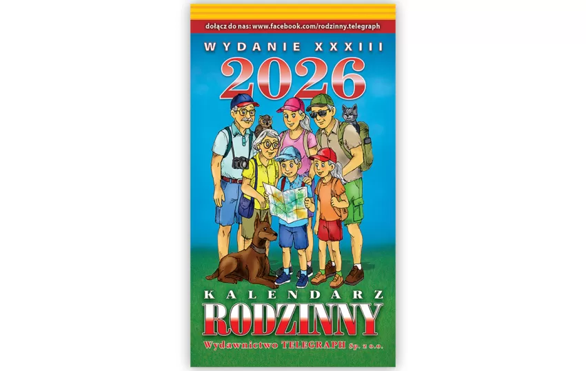 Kalendarz zdzierak Rodzinny
