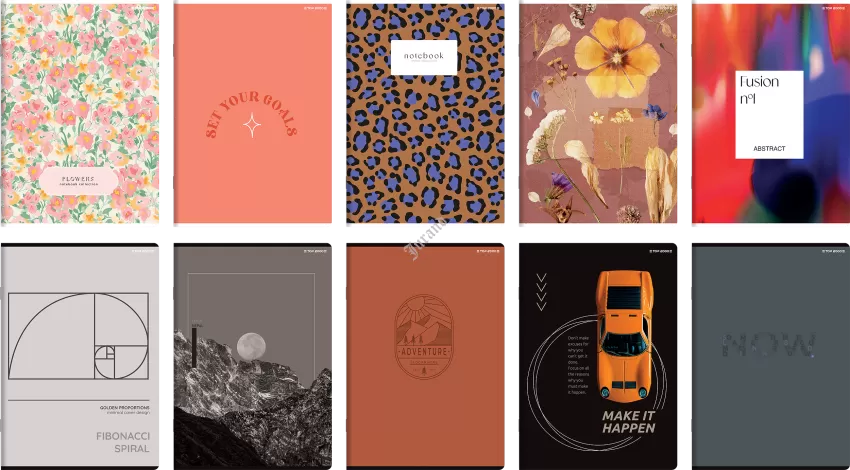 ZESZYT TOP 2000 MEGAMIX A5/60K KRATKA Z MARGINESEM mix 2