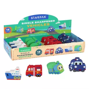 Temperówka pojedyncza Pojazdy op.12szt.STARPAK
