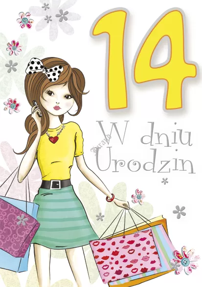 Karnety  B6  z cyferką od 14 do 17