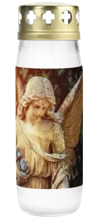 Znicz szklany zalewany