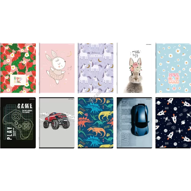 ZESZYT TOP 2000 BASIC A5/16K KRATKA