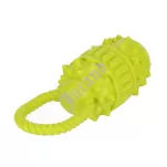 Zabawka dla psa Beczka 20 cm z uchwytem zielona - 2