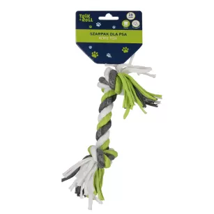 Zabawka dla psa Szarpak 28 cm zielony