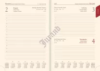 Kalendarze książkowe A5 dzienne Soft - 4