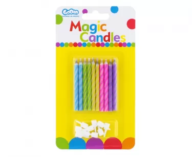 Świeczki magiczne pastelowe