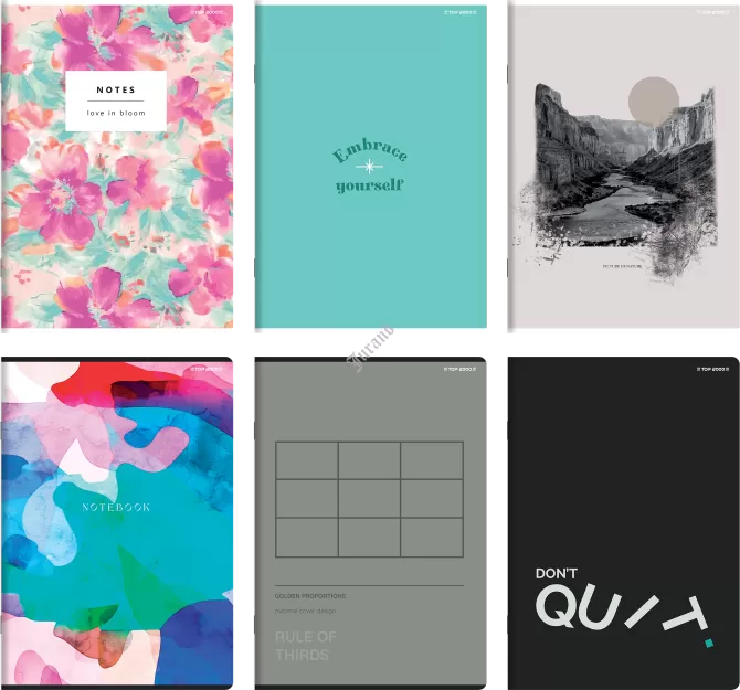 ZESZYT TOP 2000 MEGAMIX A4/60K LINIA Z MARGINESEM