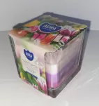 Świece zapachowe trójkolorowe w szkle - 24