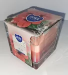 Świece zapachowe trójkolorowe w szkle - 25