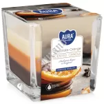 Świece zapachowe trójkolorowe w szkle - 27