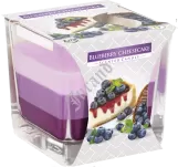 Świece zapachowe trójkolorowe w szkle - 3