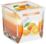 Świece zapachowe trójkolorowe w szkle - 9