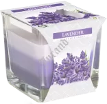 Świece zapachowe trójkolorowe w szkle - 12