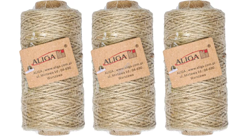 Sznurek jutowy  śr.1mm x 100m.