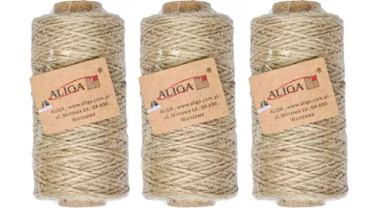 Sznurek jutowy  śr.1mm x 100m.