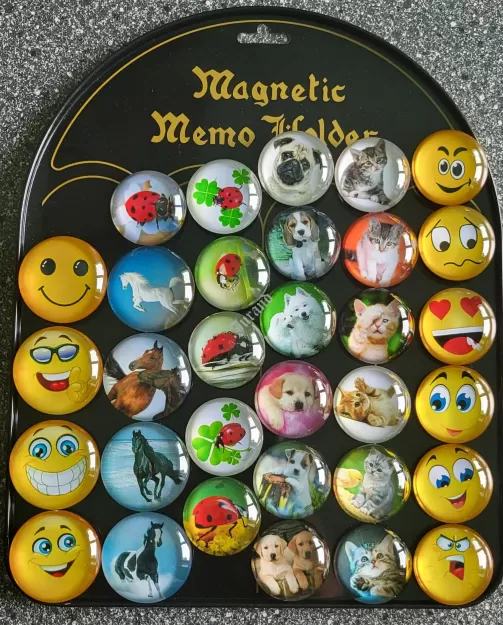 Magnesy mix wzorów