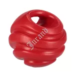 Zabawka dla psa Frisbee 12cm piłka czerwona - 3