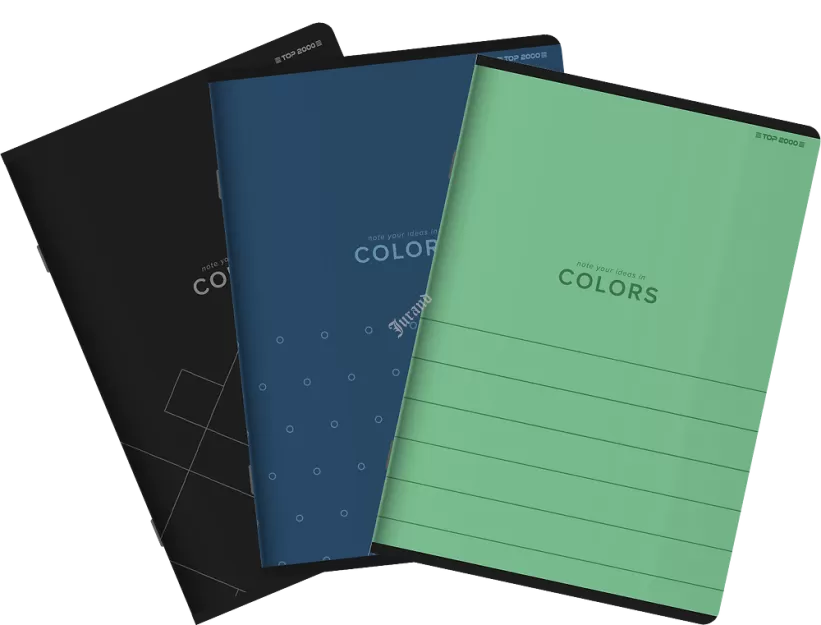 Zeszyt TOP 2000 Colors A4/60K kratka