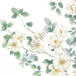 Serwetki 3-warstw. Daisy 33x33 - 12