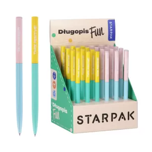 Długopis metalowy 0.7 Fun Off op.24 szt. STARPAK