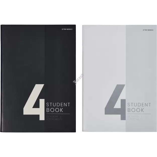 ZESZYT TOP 2000 STUDENT BOOK B5/80K 4 PRZEDMIOTY