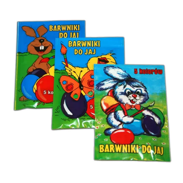 Barwniki 5 kolorów