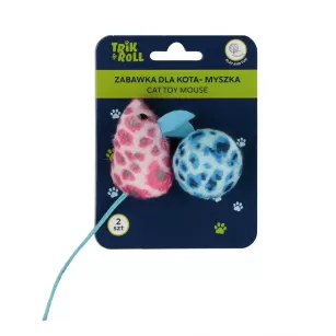 Zabawka dla kota Myszka pluszowa i Piłka pluszowa