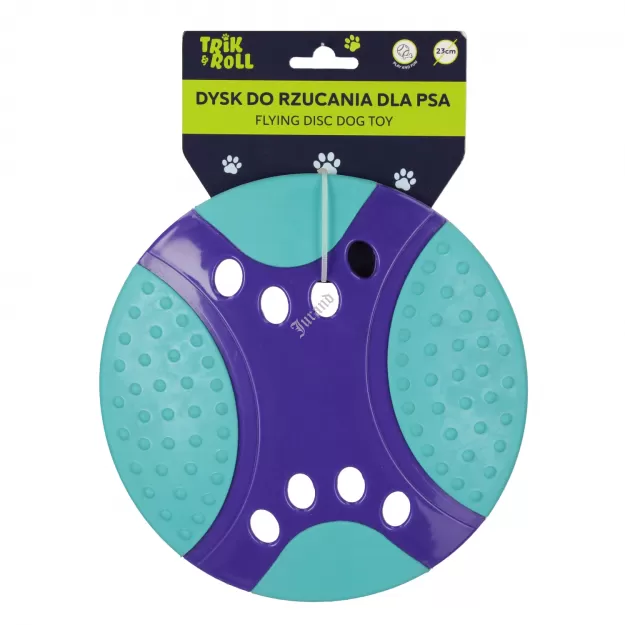 Dysk dla psa 23cm niebieski