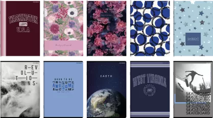 ZESZYT TOP 2000 BASIC A5/80K KRATKA Z MARGINESEM