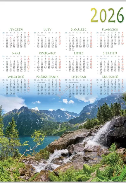 Kalendarze plakatowe