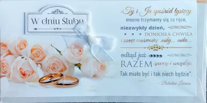 Karnety DL ślub s2