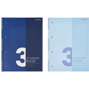 KOŁOZESZYT TOP 2000 STUDENT BOOK A5/100K 3 PRZEDMIOTY