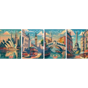 BRULION MIĘKKI HERLITZ RETRO CITY A5/96K KRATKA Z MARGINESEM