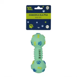 Zabawka dla psa Kość z dźwiękiem 14cm miętowa